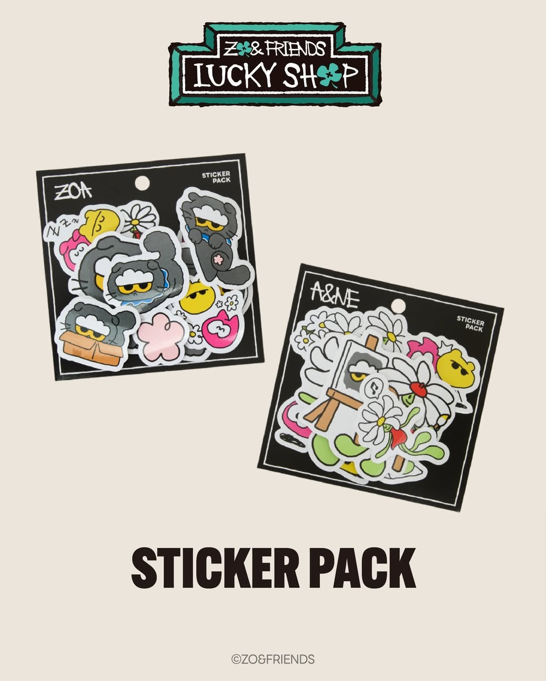 🐈‍⬛新品上架【梨花娘】🔥韓國 ZOA Friends 灰貓 Lucky Shop 限量收藏系列｜G-Dragon 愛貓周邊