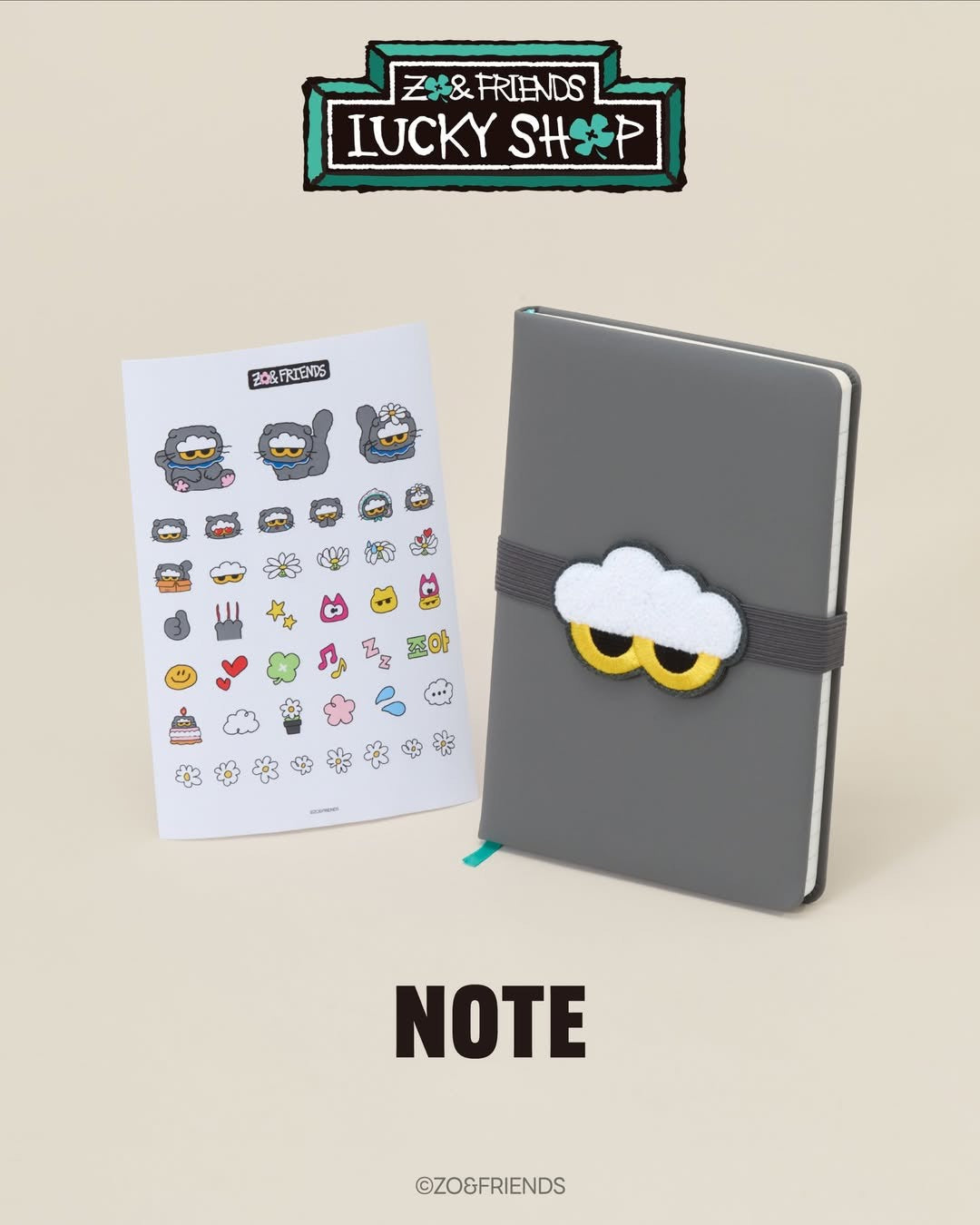 🐈‍⬛新品上架【梨花娘】🔥韓國 ZOA Friends 灰貓 Lucky Shop 限量收藏系列｜G-Dragon 愛貓周邊