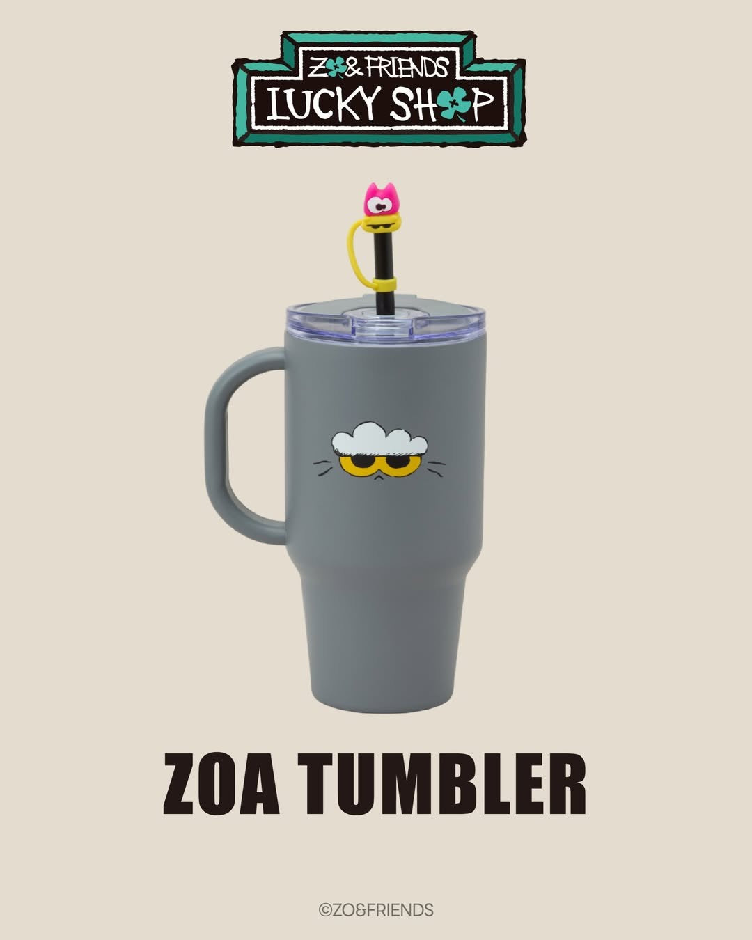🐈‍⬛新品上架【梨花娘】🔥韓國 ZOA Friends 灰貓 Lucky Shop 限量收藏系列｜G-Dragon 愛貓周邊