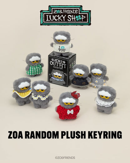 🐈‍⬛新品上架【梨花娘】🔥韓國 ZOA Friends 灰貓 Lucky Shop 限量收藏系列｜G-Dragon 愛貓周邊