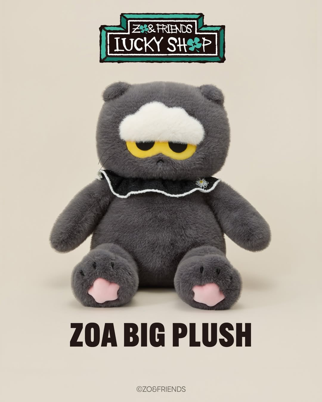🐈‍⬛新品上架【梨花娘】🔥韓國 ZOA Friends 灰貓 Lucky Shop 限量收藏系列｜G-Dragon 愛貓周邊