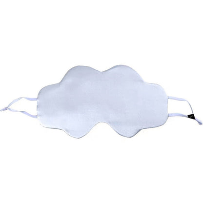 【梨花瑪雅】新品上架🤞選品夏季涼感薄款真絲雲朵睡眠遮光透氣眼罩(三色)