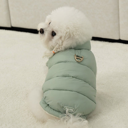 🔥新品上架【梨花娘總代理】🐈‍⬛BAILEY 超輕薄保暖防風腰部可調節兩面可穿搭羽絨棉寵物服(帽子另購3色) 聖誕禮物