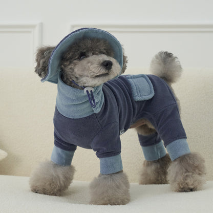 韓國新品上架【梨花娘總代理】🐾BAILEY 🐶秋冬新品 可愛造型遮陽保暖絨毛可調節寵物帽(3色)