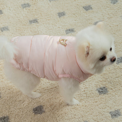 🔥新品上架【梨花娘總代理】🐈‍⬛BAILEY 超輕薄保暖防風腰部可調節兩面可穿搭羽絨棉寵物服(帽子另購3色) 聖誕禮物
