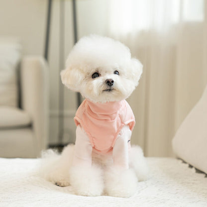 韓國新品上架【梨花娘總代理】🐾BAILEY 🐶秋冬新品 柔軟菌菌拜拜內襯防潑水高領設計保暖寵物服飾(3色)