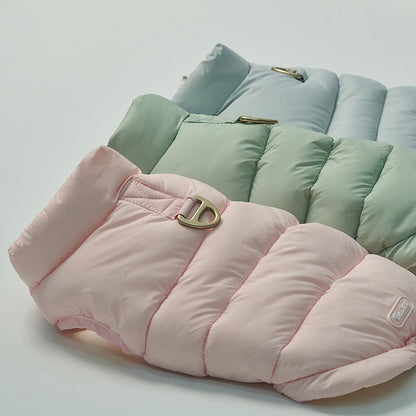 🔥新品上架【梨花娘總代理】🐈‍⬛BAILEY 超輕薄保暖防風腰部可調節兩面可穿搭羽絨棉寵物服(帽子另購3色) 聖誕禮物