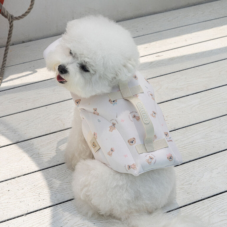 韓國新品上架【梨花娘總代理】🐾BAILEY 🐶夏日高浮力清涼透氣寵物漂浮泳衣(3色)