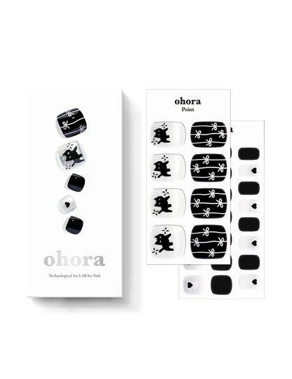 🆕新品上架【梨花娘】韓國OHORA💗初夏優雅奢華沙龍級穿戴式足部美甲貼(7款)