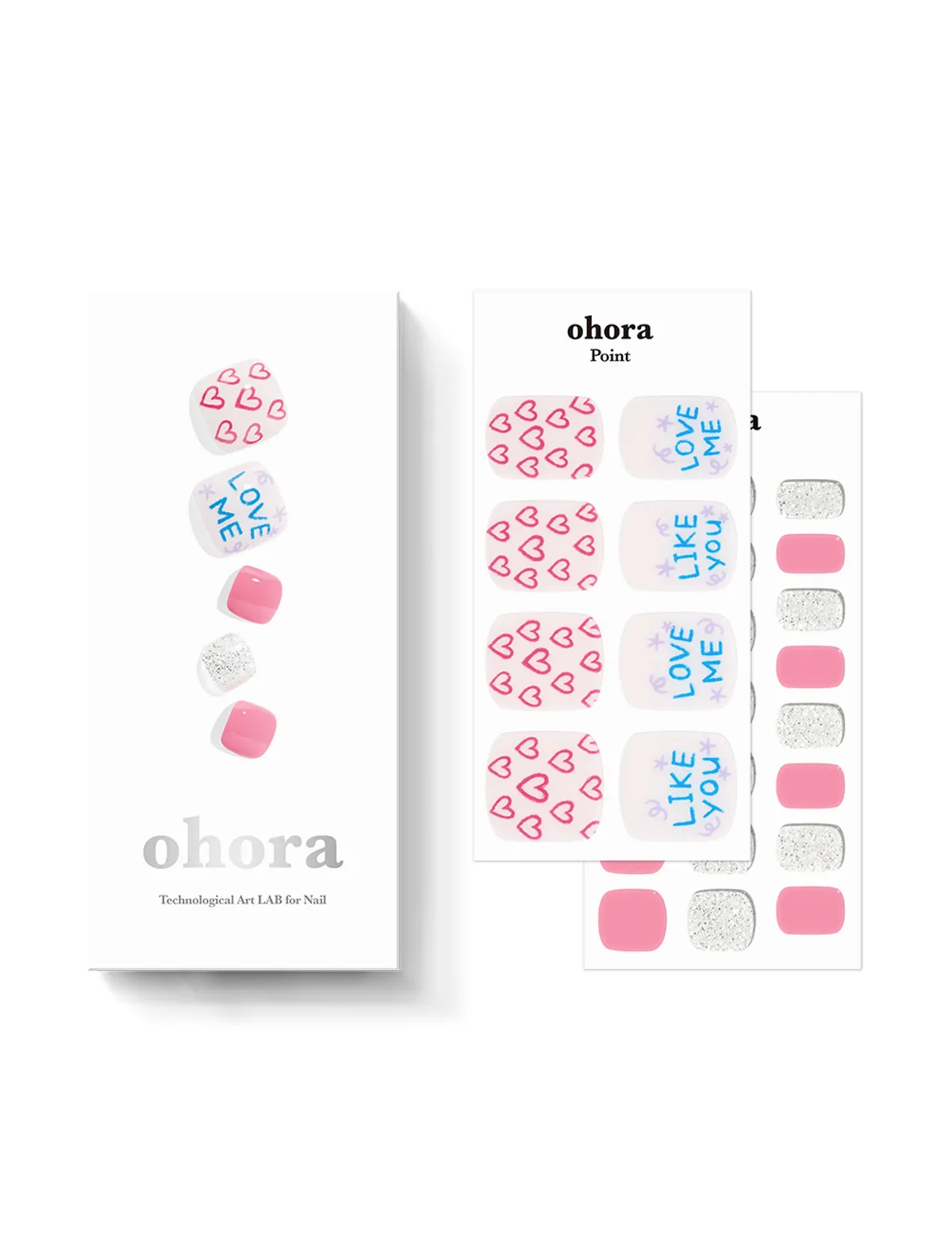 🆕新品上架【梨花娘】韓國OHORA💗初夏優雅奢華沙龍級穿戴式足部美甲貼(7款)