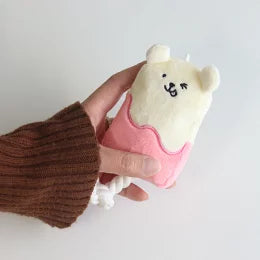 新品上架【梨花娘總代理】🐾日本品牌Solgra  🍧萌萌熊絨毛冰棒發聲玩具🐶（6款）