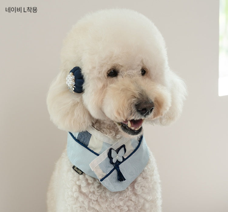韓國新品上架【梨花娘總代理】🐾BAILEY 🐶韓系華麗宮庭風珍珠流蘇寵物髮夾(9色)