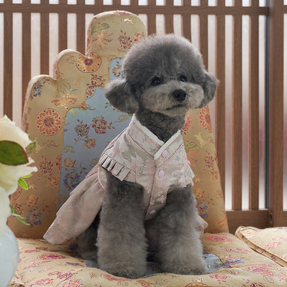 新品上架【梨花娘總代理】🐾韓國BAILEY 🐶秋冬新品 🧨新年編織結寶貝寵物掛福袋香包韓服(2色)