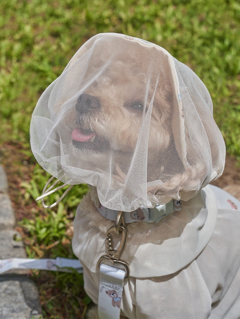 💕【梨花娘總代理】🐾韓國BAILEY 🐶夏季外出透氣防蟲防誤食面罩(4色)