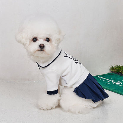 韓國BAILEY【梨花娘總代理】💖寵物品精緻高爾夫狗小洋裝(現貨+預購)