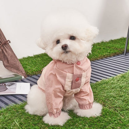 韓國新品上架【梨花娘總代理】🐾BAILEY 🐶秋冬新品 舒適透氣防風防水輕便連帽外出寵物雨衣(2色)