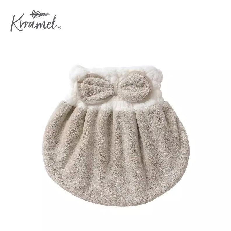 美國 Krramel 海藻绒皇冠乾髮帽 (現貨+預購)