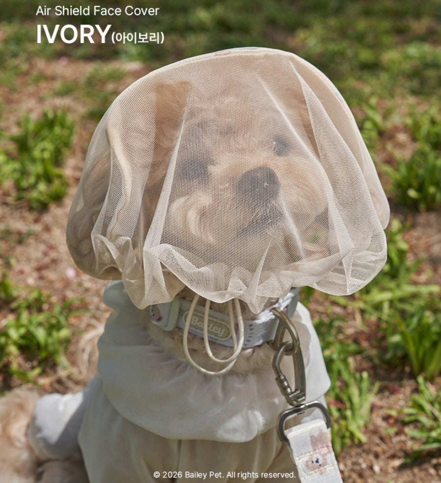 💕【梨花娘總代理】🐾韓國BAILEY 🐶夏季外出透氣防蟲防誤食面罩(4色)