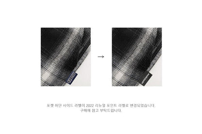 💖韓國暢銷品牌MUAHMUAH 經典格紋寬腿腰部鬆緊褲子 S~M